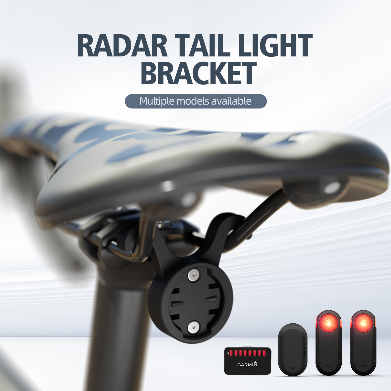 Bike Tail Light - Bike TailLight Bracket Saddle Mount Bicycle