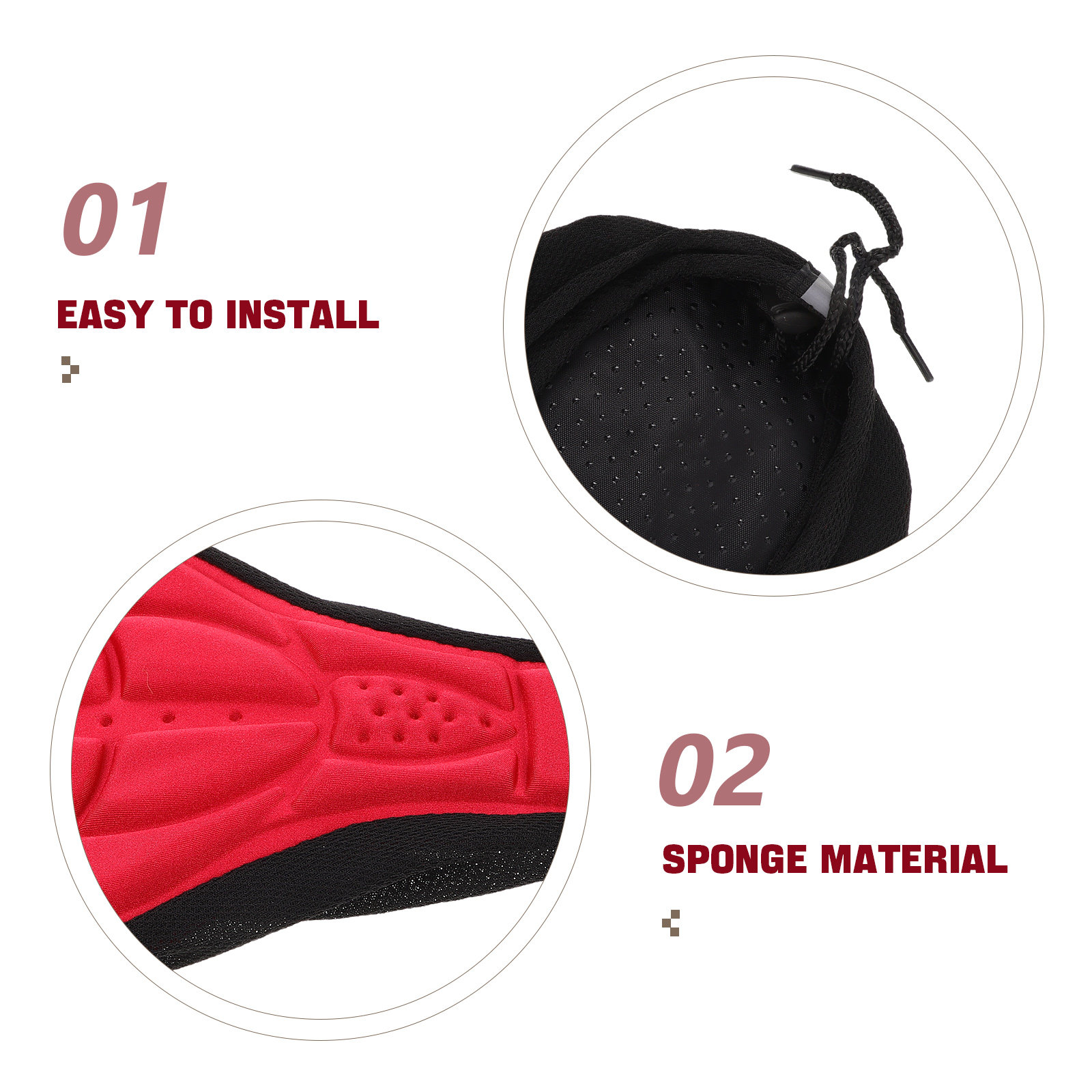 2Pcs Bike Seat Cushion Cover B - Cycling Gear Usa บทวิจารณ์และราคา