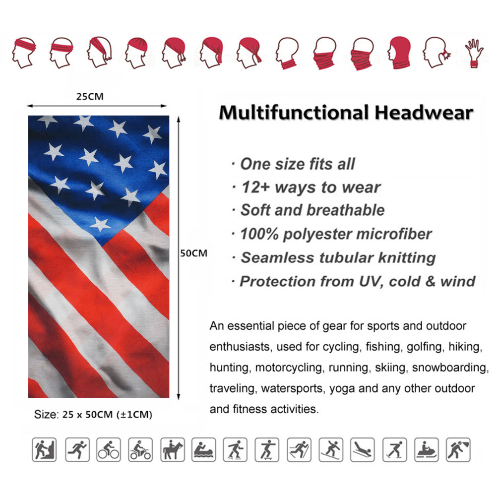 USA Flag Pattern Sun Protectiv - Cycling Gear Usa บทวิจารณ์และราคา