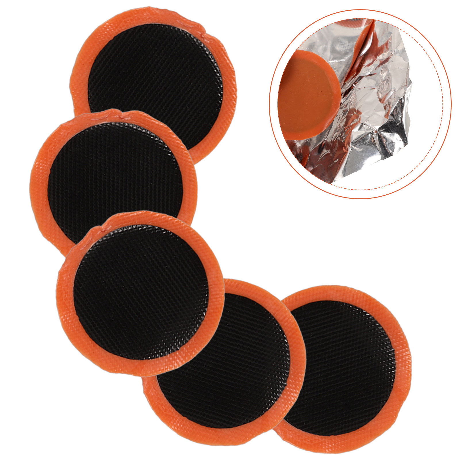 48Pcs Inner Tube Patch Kit Bik - Bike Tube Repair Kit บทวิจารณ์และราคา