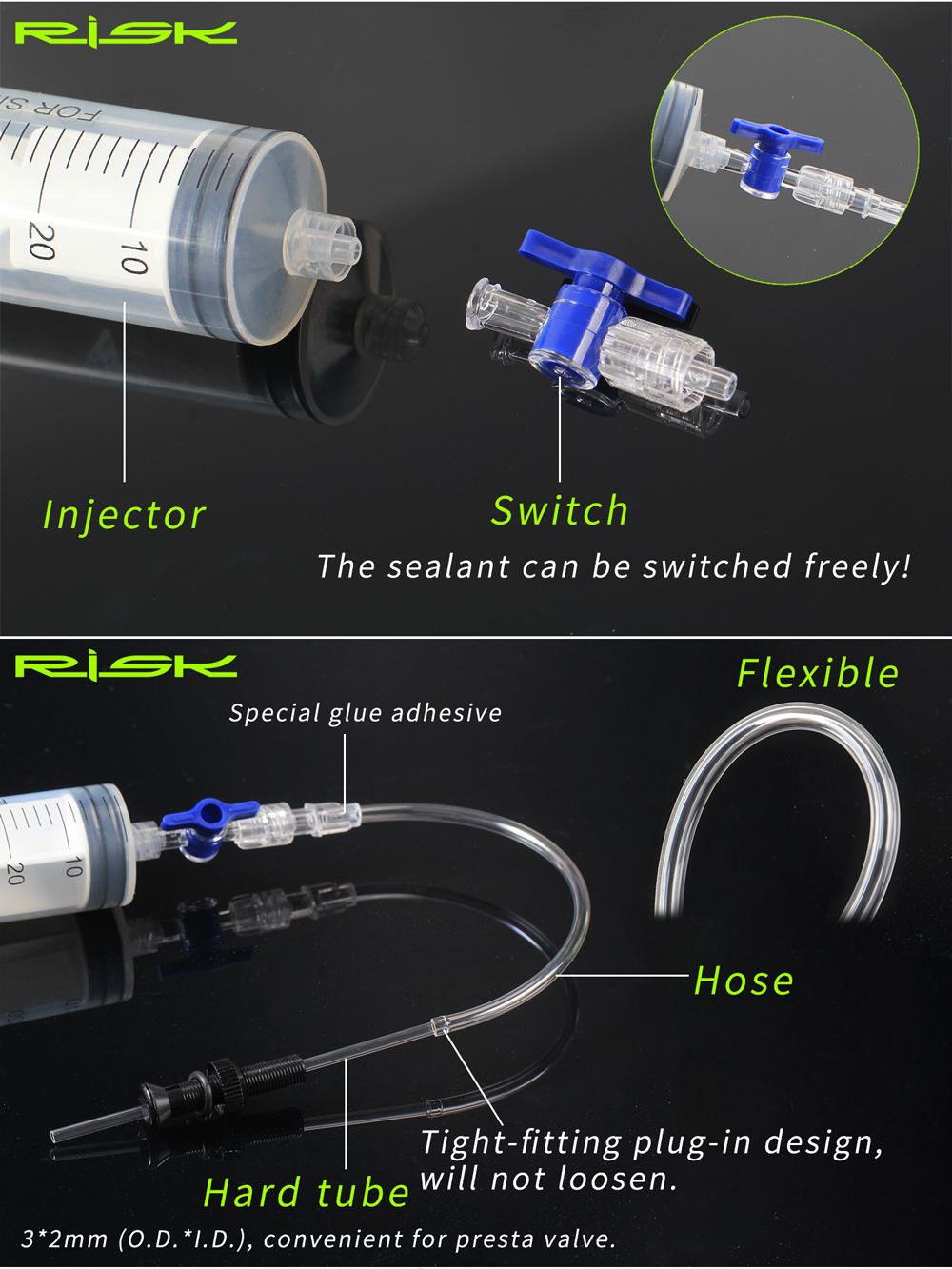 RISK Cycling Bike Bicycle Tube - Bike Tube Repair Kit บทวิจารณ์และราคา