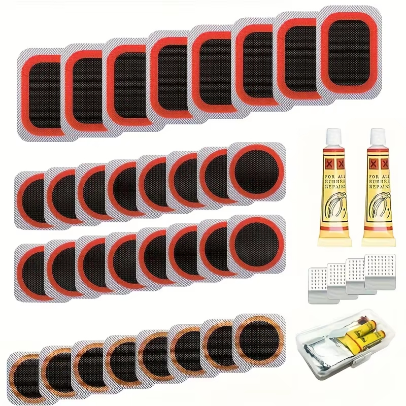 39pcs Bike Tire Repair Kit - B - Bike Tube Repair Kit บทวิจารณ์และราคา