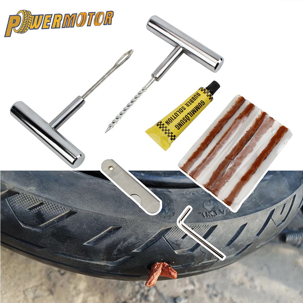 Motorcycle Tire Repair Tools K - Bike Tube Repair Kit บทวิจารณ์และราคา
