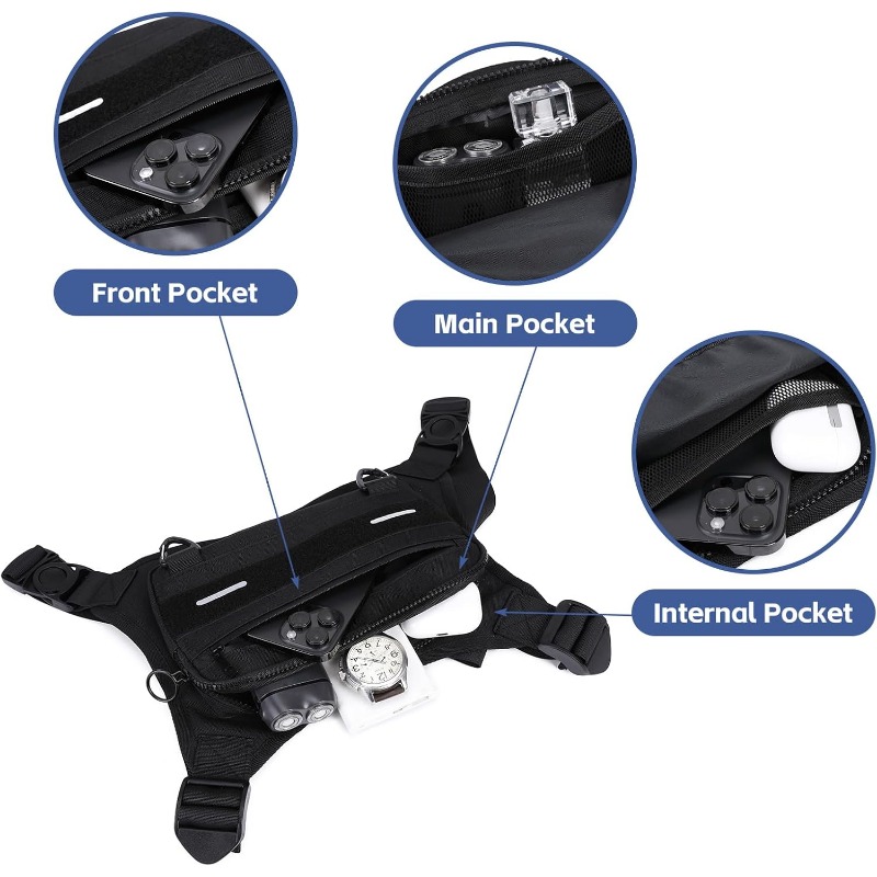 Vest Bag Multifunctional Tacti - Cycling Gear Travel Bag บทวิจารณ์และราคา