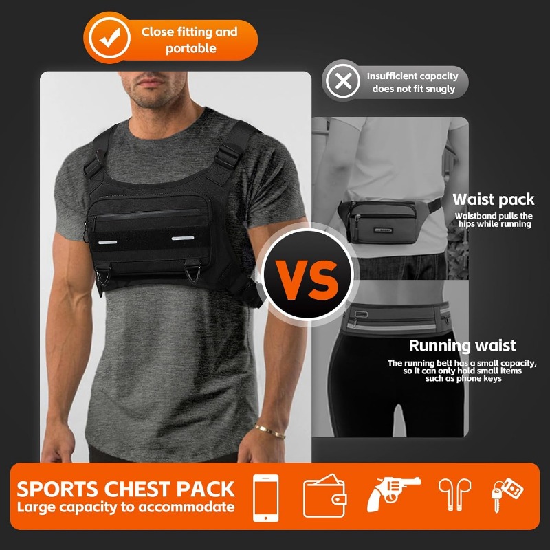 Vest Bag Multifunctional Tacti - Cycling Gear Travel Bag บทวิจารณ์และราคา