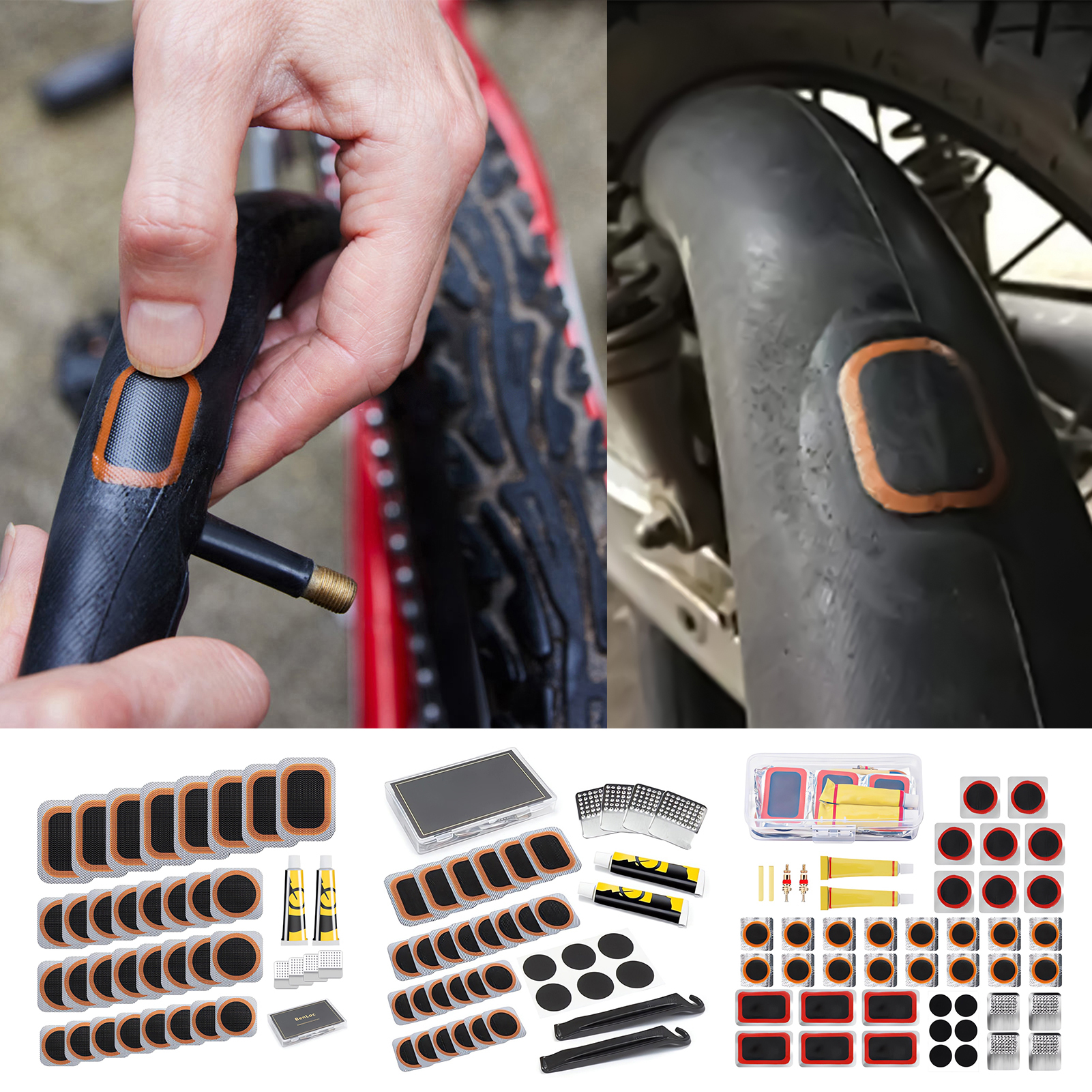 Bike Tire Repair Kit Simple to - Bike Tube Repair Kit บทวิจารณ์และราคา