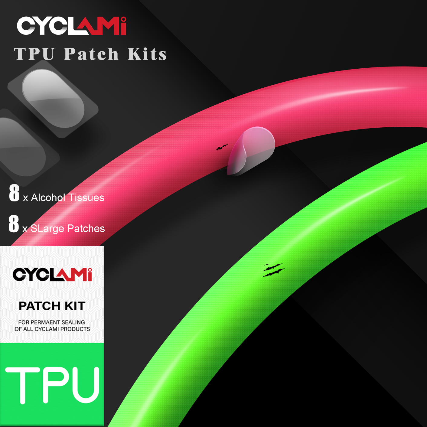 CYCLami  Bike Inner Tube Tire  - Bike Tube Repair Kit บทวิจารณ์และราคา