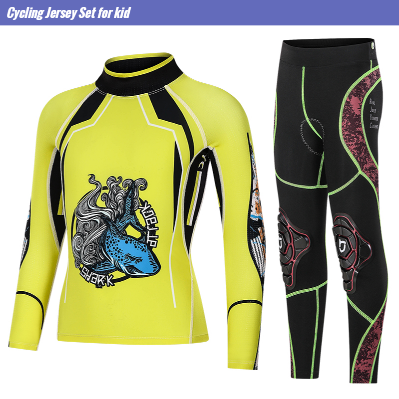 RJYC Kids Cycling Jersey Set L - Cycling Gear For Sale บทวิจารณ์และราคา