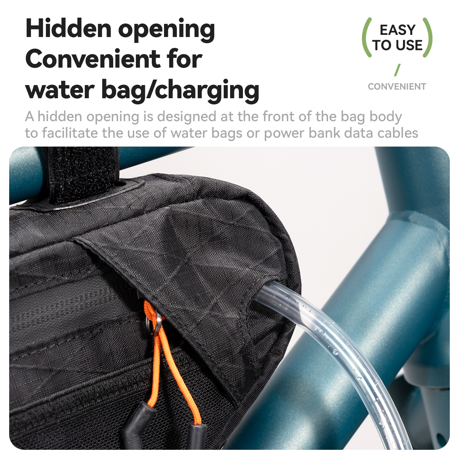 Qunature Bikepacking Bag Bike  - Cycling Gear Travel Bag บทวิจารณ์และราคา