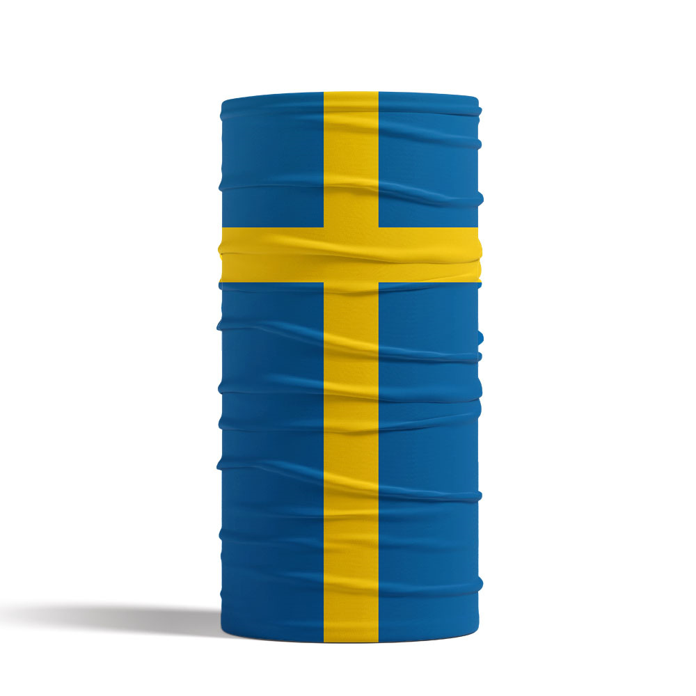 Sweden Flag Printed Bandana He - Cycling Gear Usa บทวิจารณ์และราคา