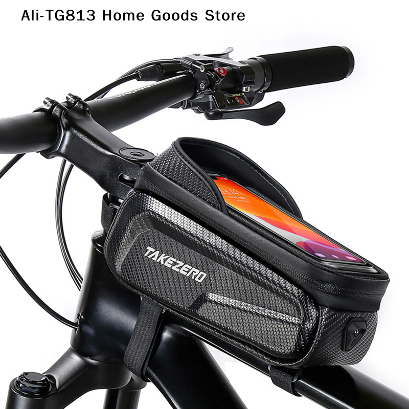 [TG813]Bicycle Bag Front Tube  - Cycling Gear Travel Bag บทวิจารณ์และราคา