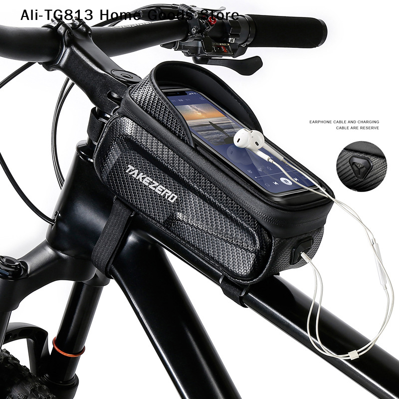 [TG813]Bicycle Bag Front Tube  - Cycling Gear Travel Bag บทวิจารณ์และราคา