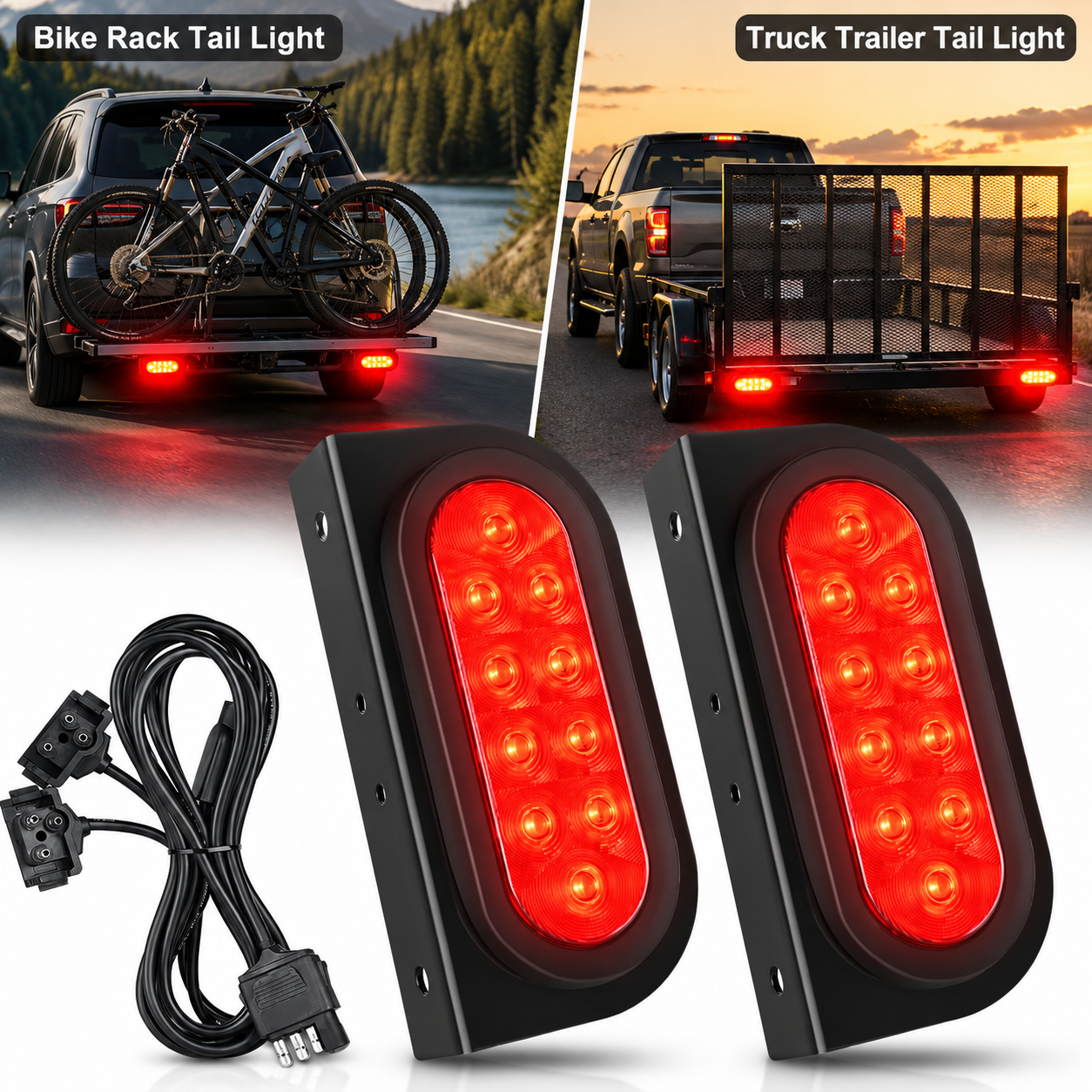 Nilight Bike Rack Trailer Tail - Bike Tail Light บทวิจารณ์และราคา