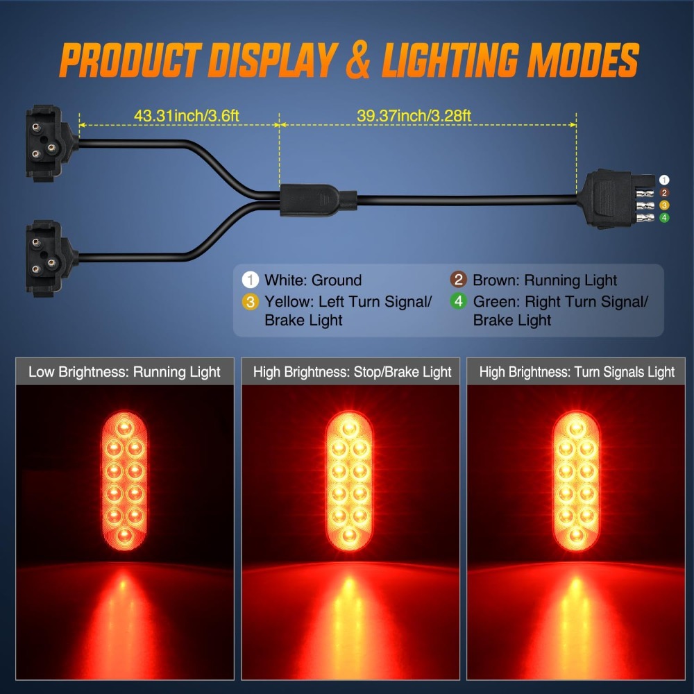 Nilight Bike Rack Trailer Tail - Bike Tail Light บทวิจารณ์และราคา