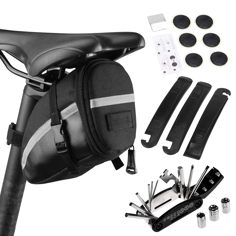 Bike Repair Tool Kits Bicycle  - Cycling Gear Travel Bag บทวิจารณ์และราคา