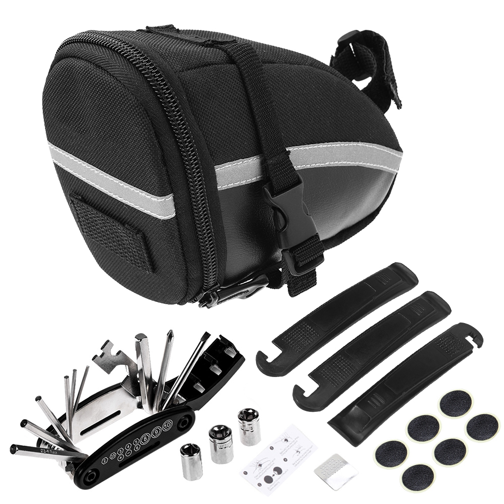Bike Repair Tool Kits Bicycle  - Cycling Gear Travel Bag บทวิจารณ์และราคา