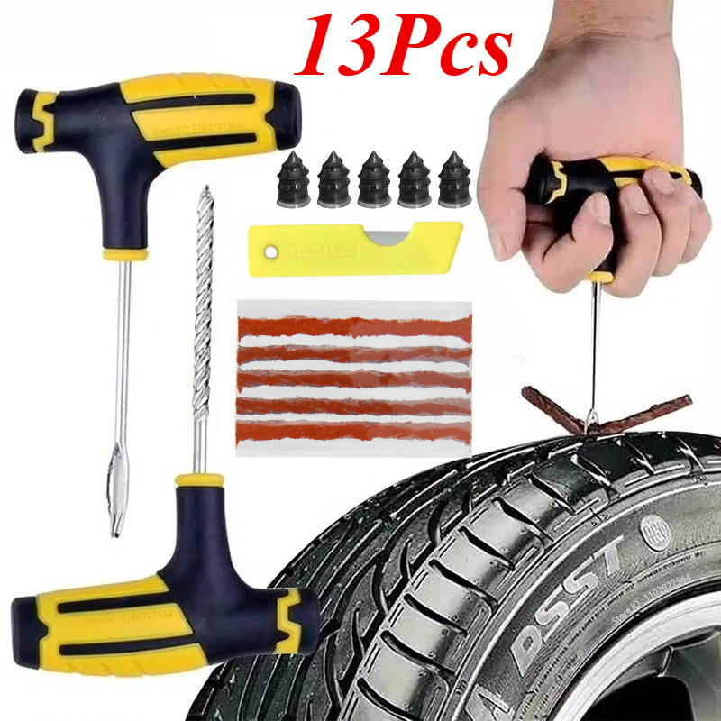 Emergency Heavy Duty Car Tire  - Bike Tube Repair Kit บทวิจารณ์และราคา