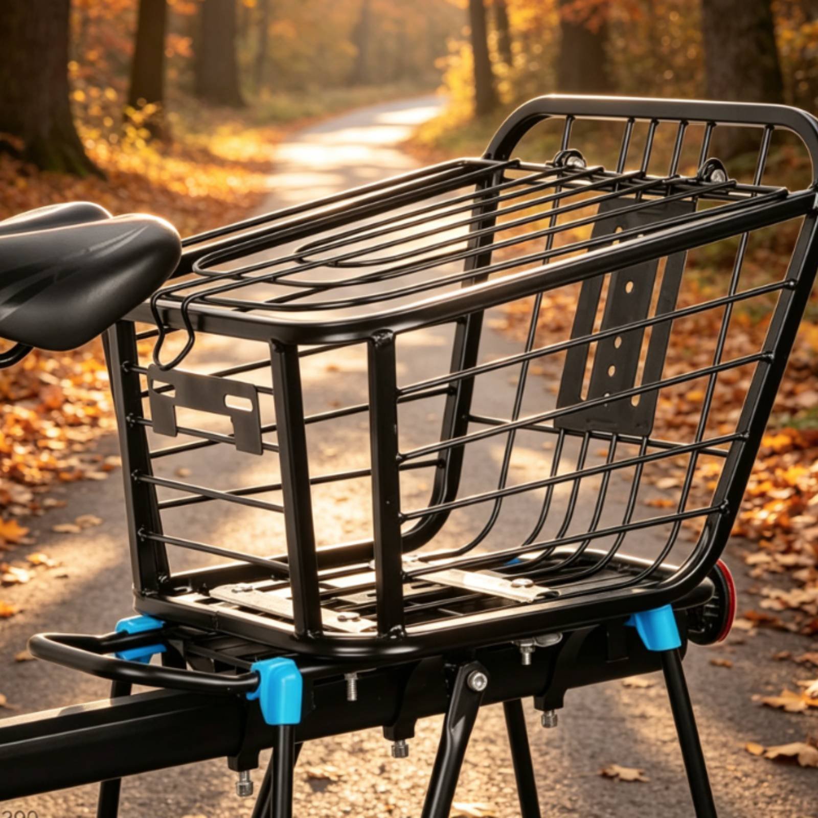 Folding Rear Bike Basket Folda - Cycling Gear Rack บทวิจารณ์และราคา