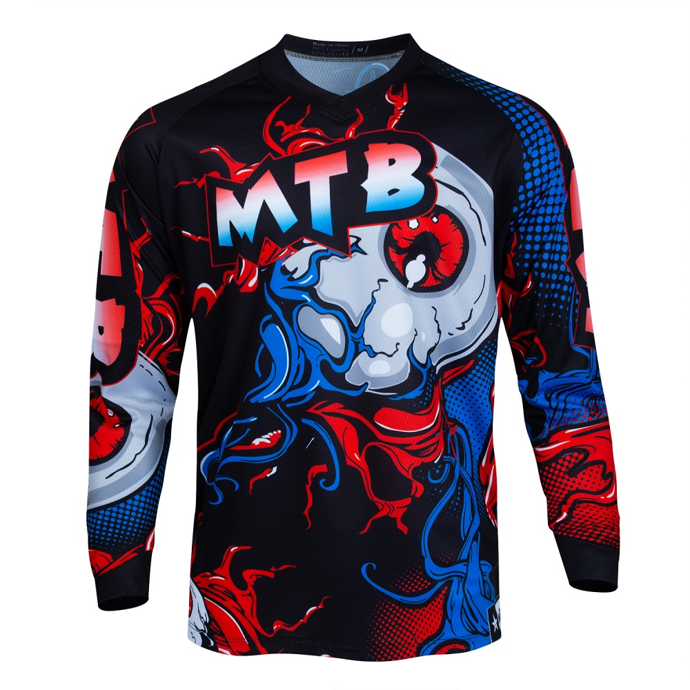 MTB Mountain Bike Long-Sleeve  - Cycling Gear Usa บทวิจารณ์และราคา