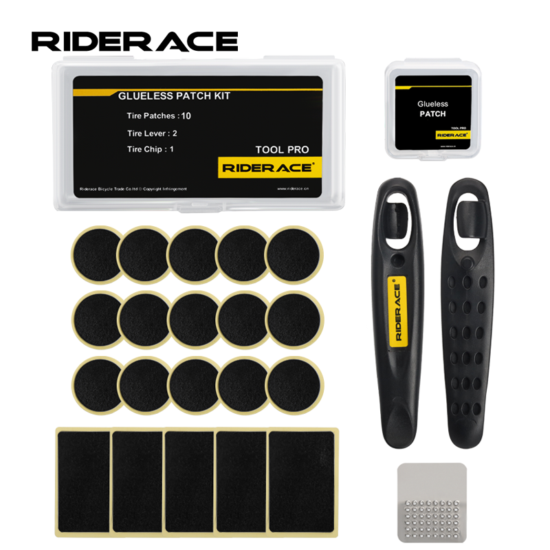 Bicycle Glueless Chip Patches  - Bike Tube Repair Kit บทวิจารณ์และราคา