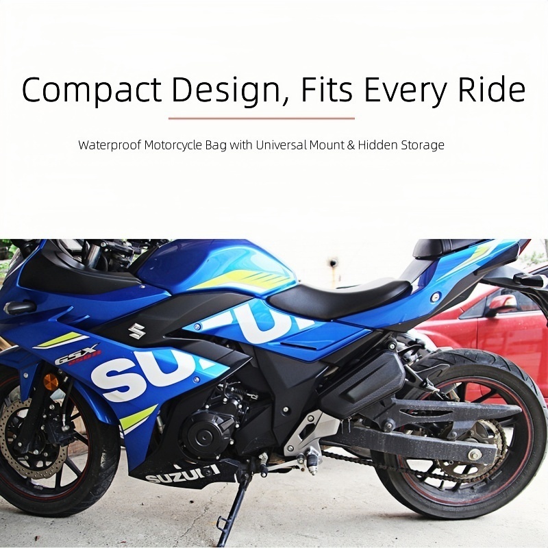 Motorcycle & Bike Side Bag | E - Carbon Fiber Saddle บทวิจารณ์และราคา