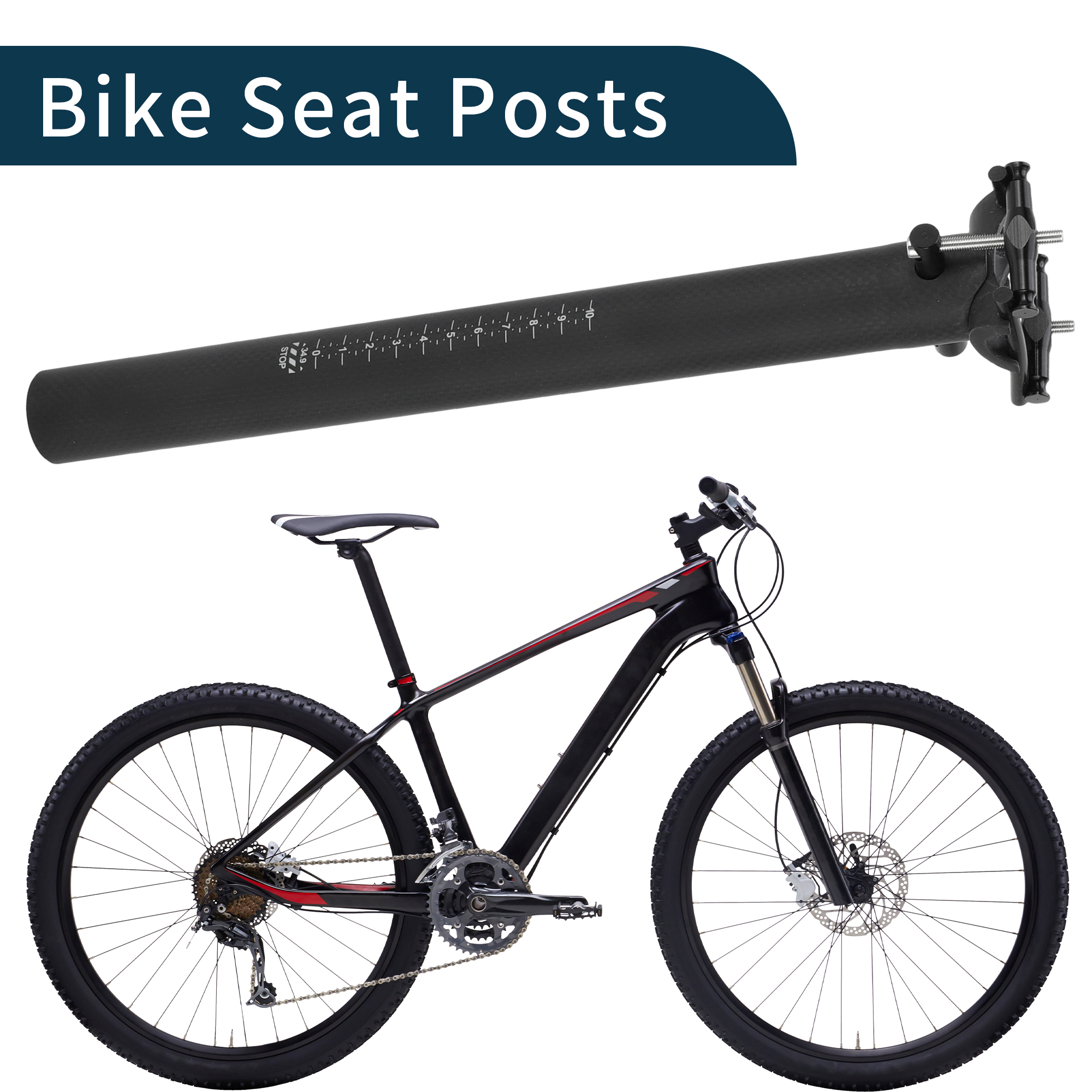 X Autohaux Bike Seat Posts Ult - Carbon Fiber Saddle บทวิจารณ์และราคา