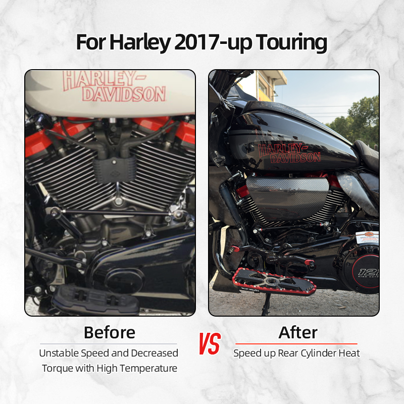 Motorcycle Mid-Frame Air Defle - Carbon Fiber Saddle บทวิจารณ์และราคา