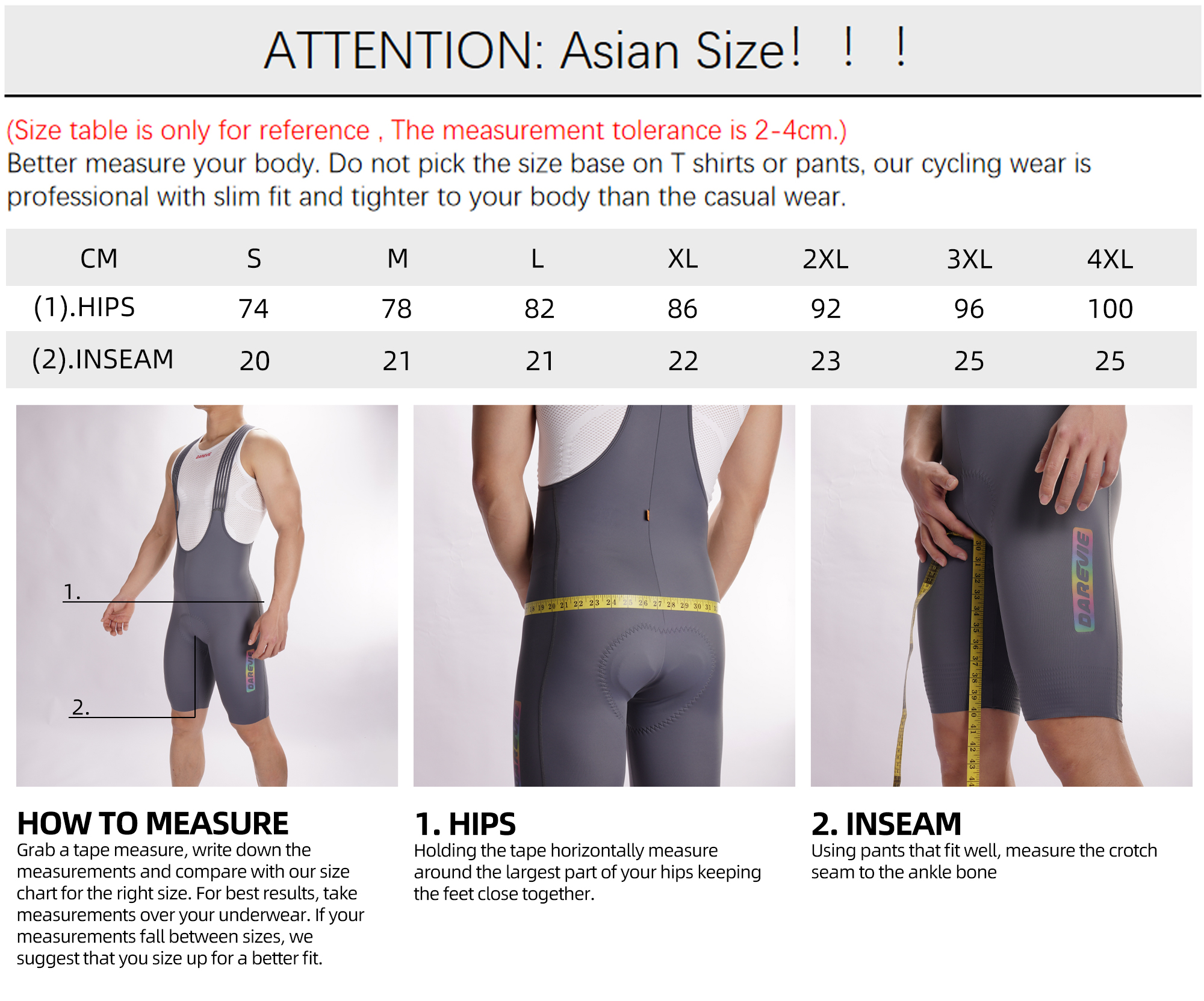 DAREVIE Men's Cycling Bretelle - Cycling Gear Rapha บทวิจารณ์และราคา