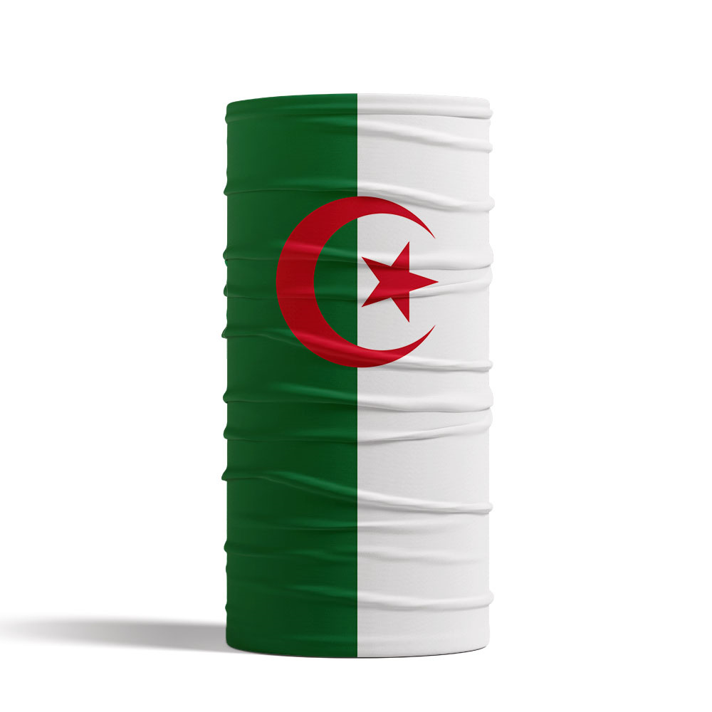 Algeria Flag Printed Bandana H - Cycling Gear Usa บทวิจารณ์และราคา