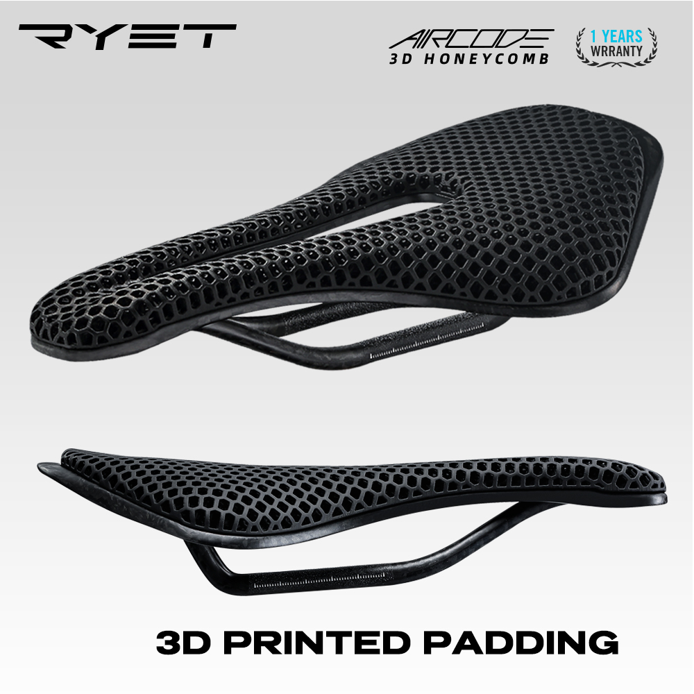 RYET 3D Printed Bicycle Saddle - Carbon Fiber Saddle บทวิจารณ์และราคา