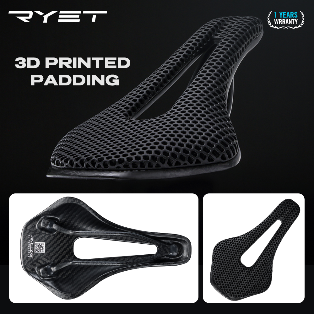 RYET 3D Printed Bicycle Saddle - Carbon Fiber Saddle บทวิจารณ์และราคา