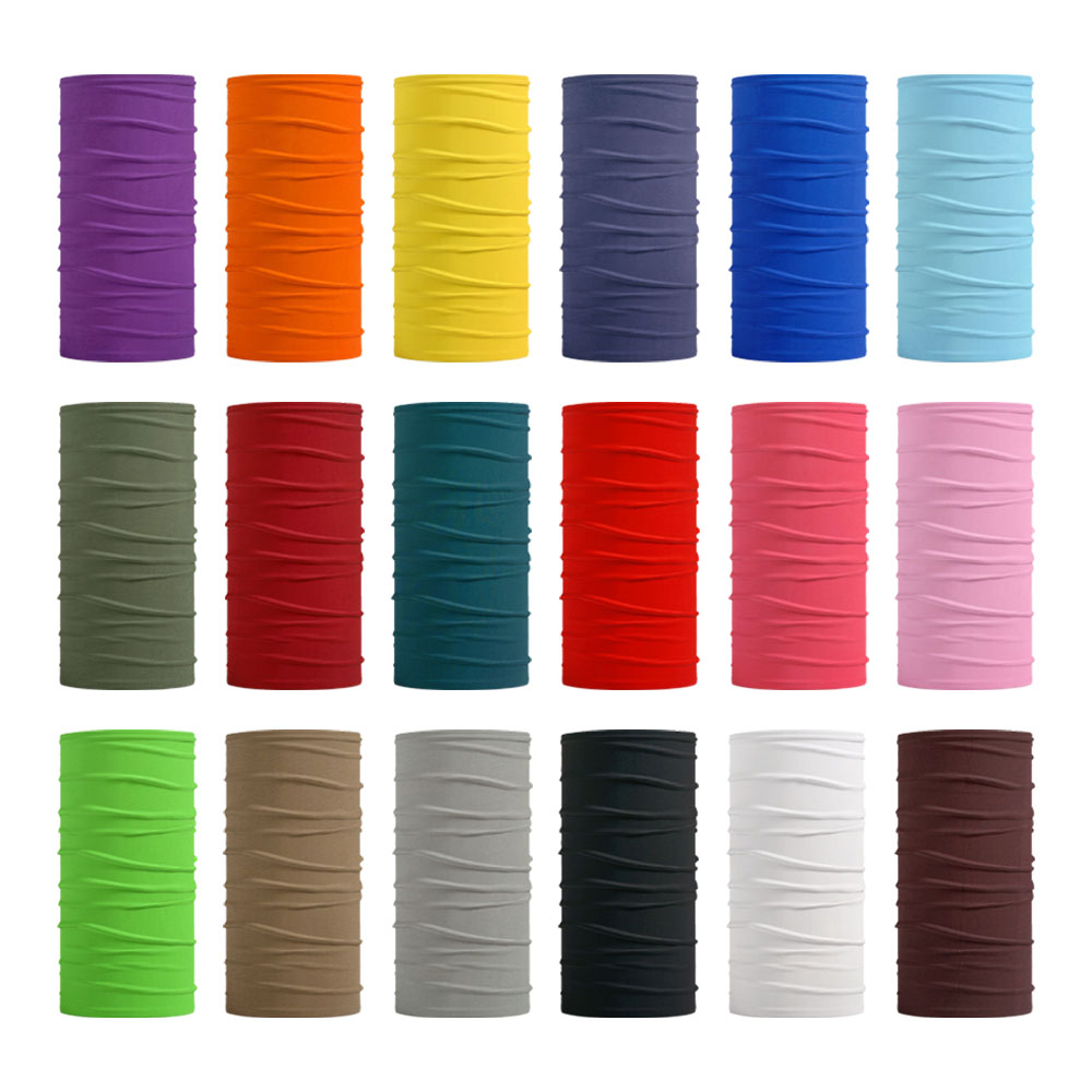 Seamless Solid Color Bandanas  - Cycling Gear Usa บทวิจารณ์และราคา