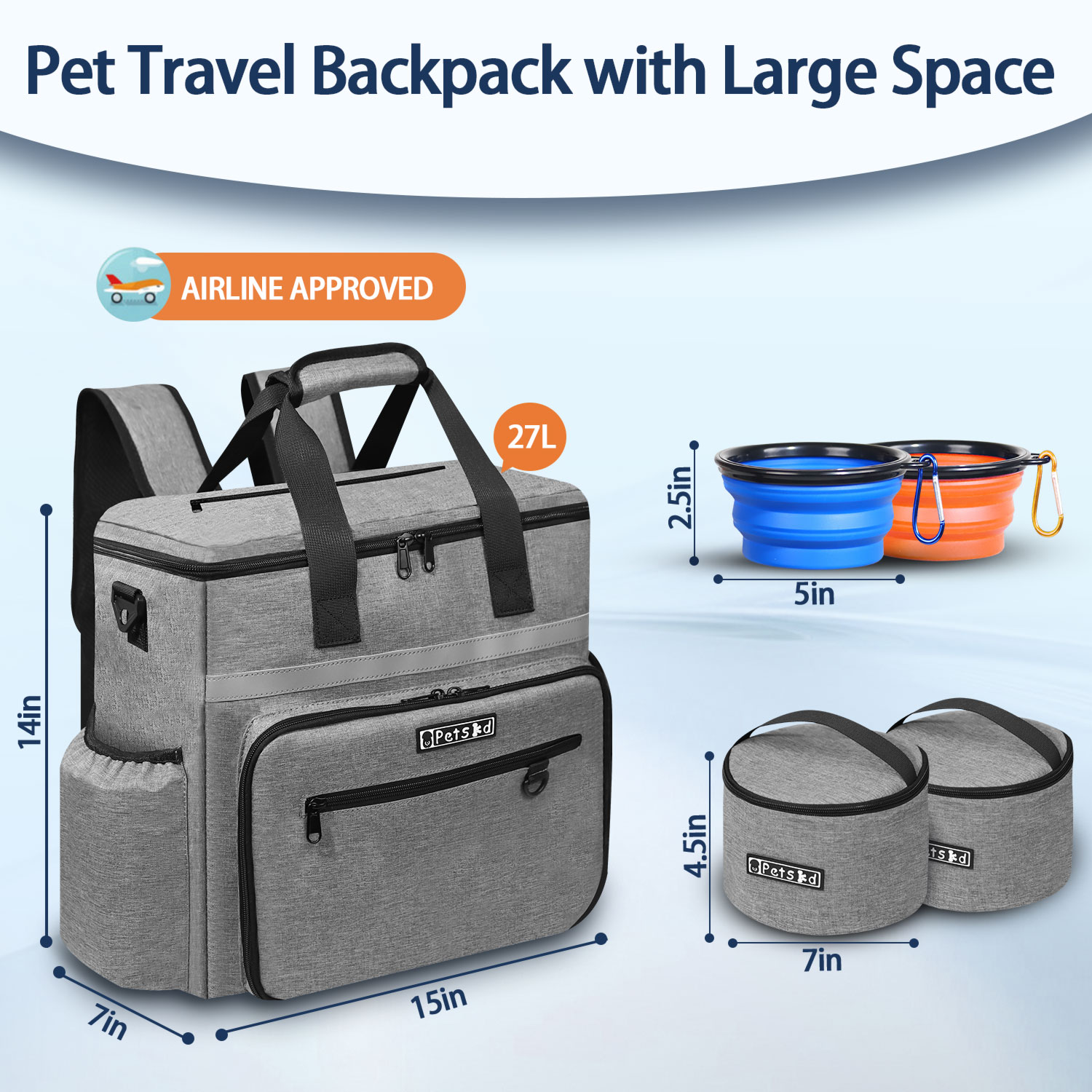 Petskd Outdoor Dog Organizer B - Cycling Gear Travel Bag บทวิจารณ์และราคา