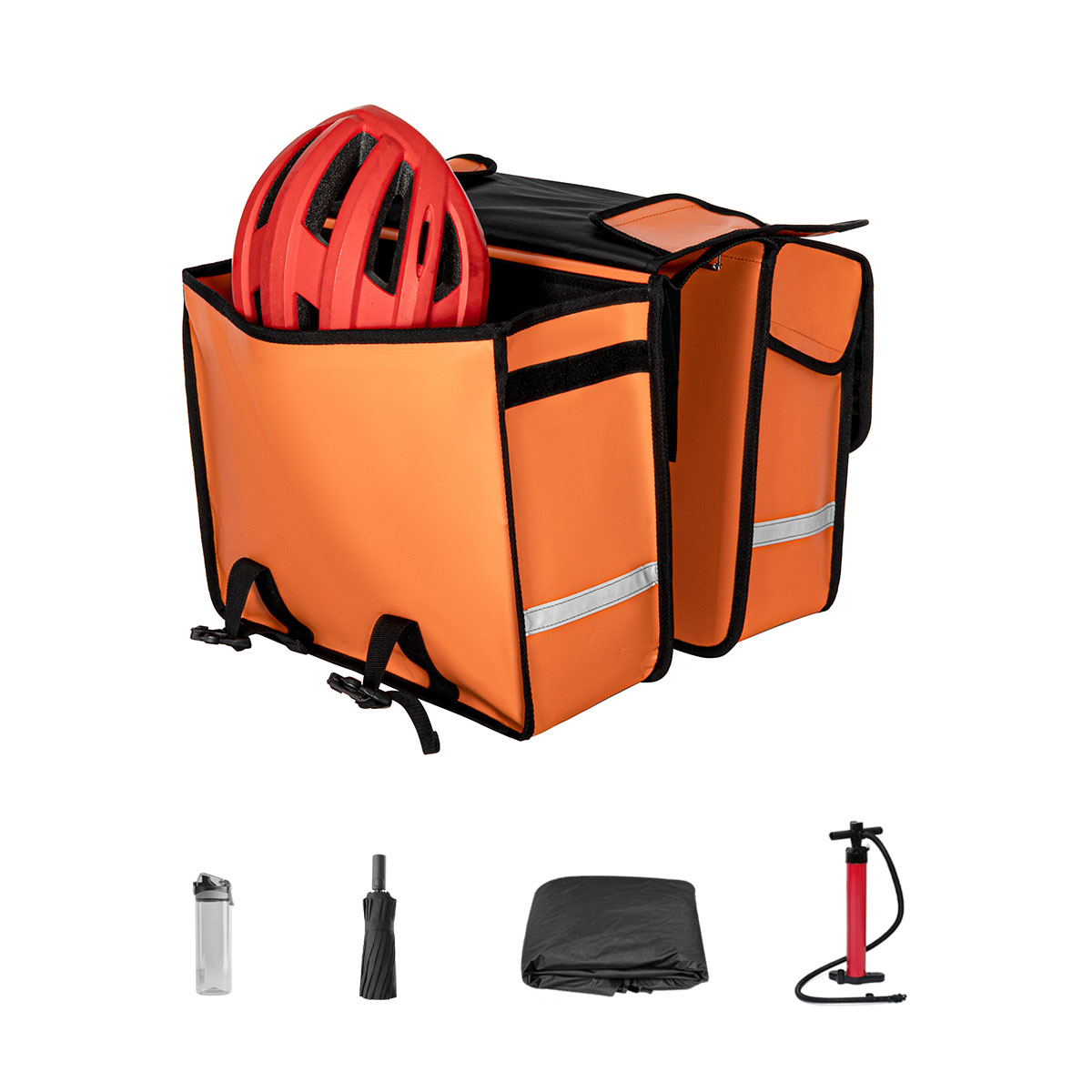 Bicycle pannier mountain bike  - Cycling Gear Rack บทวิจารณ์และราคา