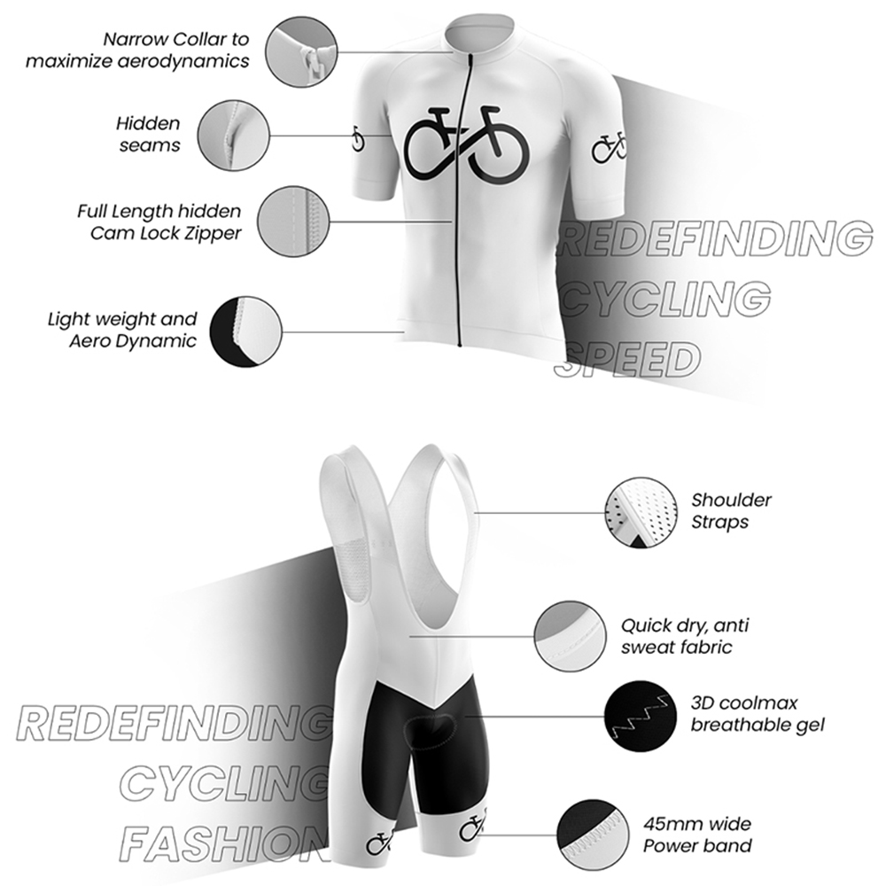 Man Cycling Set Short Bib Cycl - Cycling Gear For Sale บทวิจารณ์และราคา