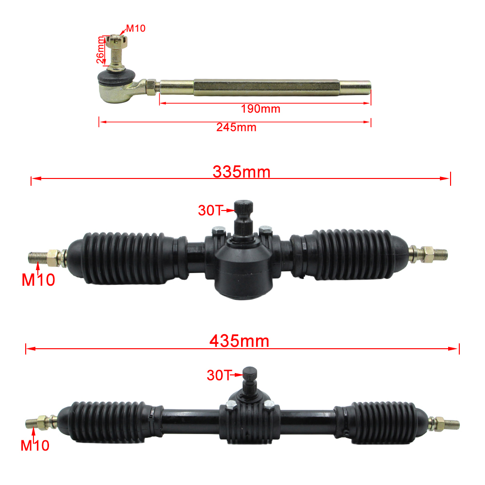 270mm Steering wheel 420mm Gea - Cycling Gear Rack บทวิจารณ์และราคา