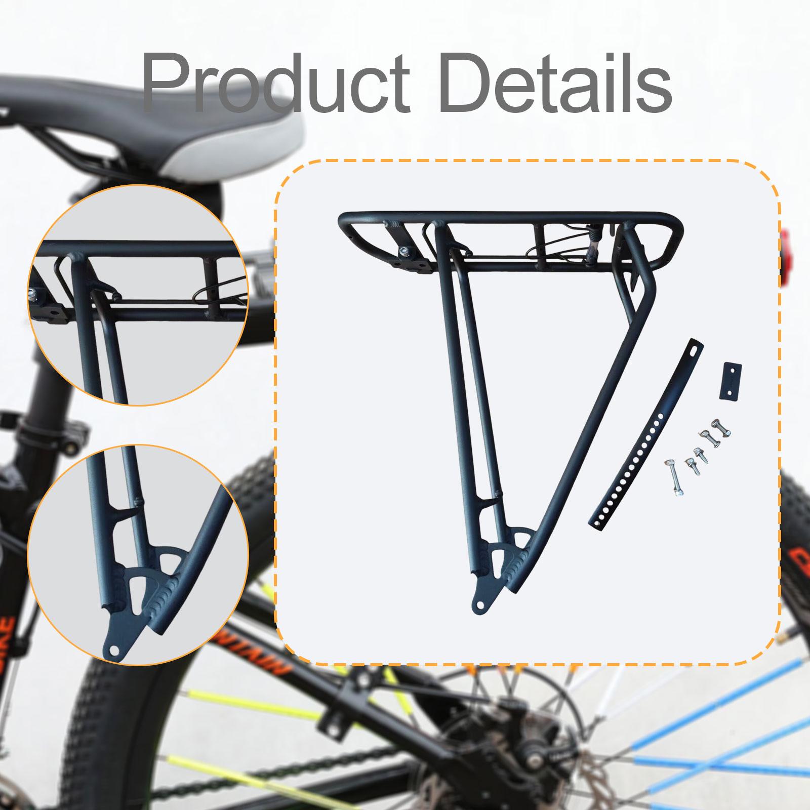Aluminum Alloy Bike Luggage Ra - Cycling Gear Rack บทวิจารณ์และราคา