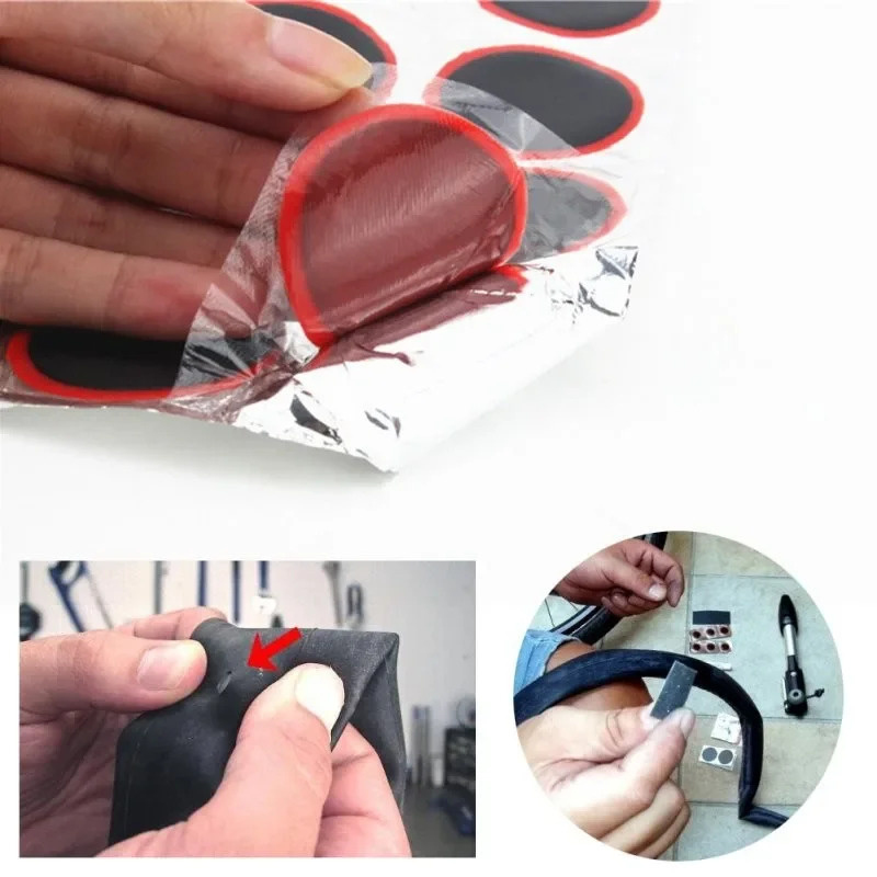 1-4sheet Rubber Puncture Repai - Bike Tube Repair Kit บทวิจารณ์และราคา